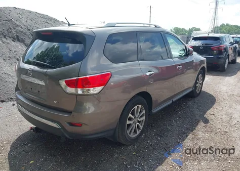 2014 Nissan Pathfinder Sv из США, поврежденный, VIN 5N1AR2MN5EC657311